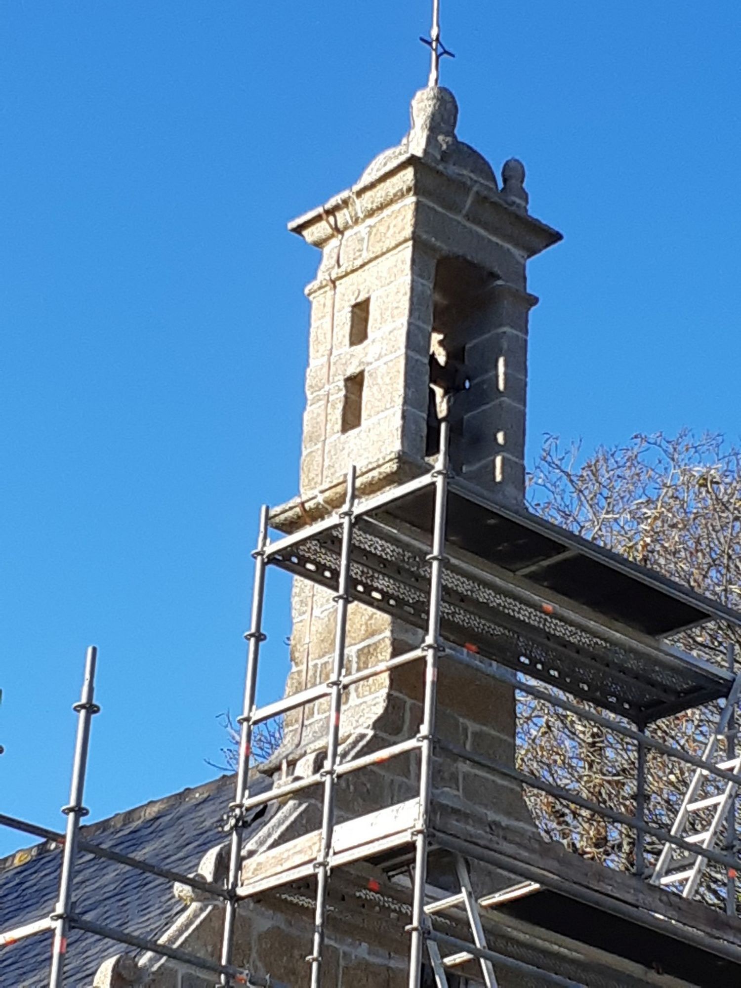 Novembre 2020 - Chapelle St Sébastien en Rénovation